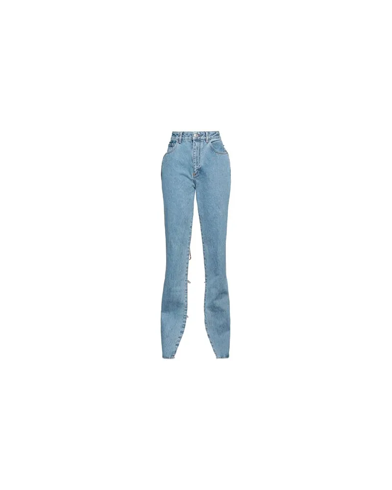 GCDS HOSEN & RÖCKE - Jeanshosenauf YOOX.COM Blau