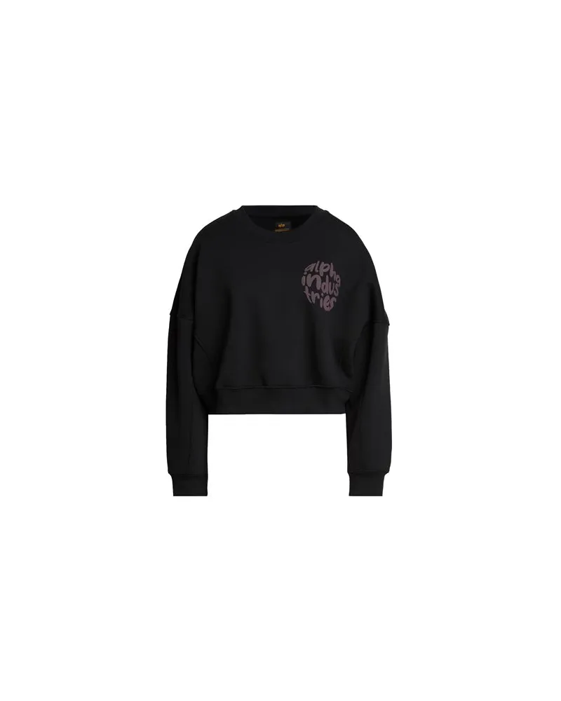 Alpha Studio TOPS - Sweatshirtsauf YOOX.COM Schwarz