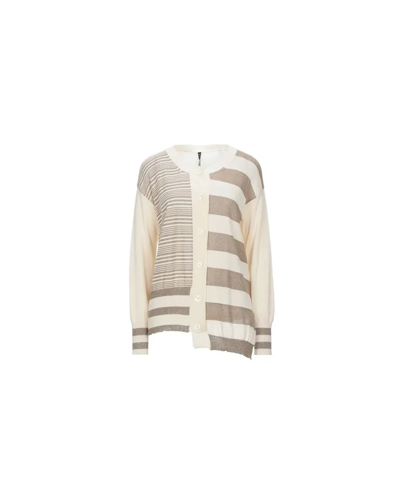 Manila Grace STRICKWAREN - Strickjackenauf YOOX.COM Beige