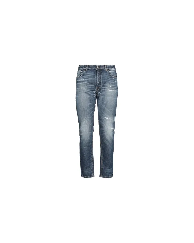 PMDS PREMIUM MOOD DENIM SUPERIOR HOSEN & RÖCKE - Jeanshosenauf YOOX.COM Blau