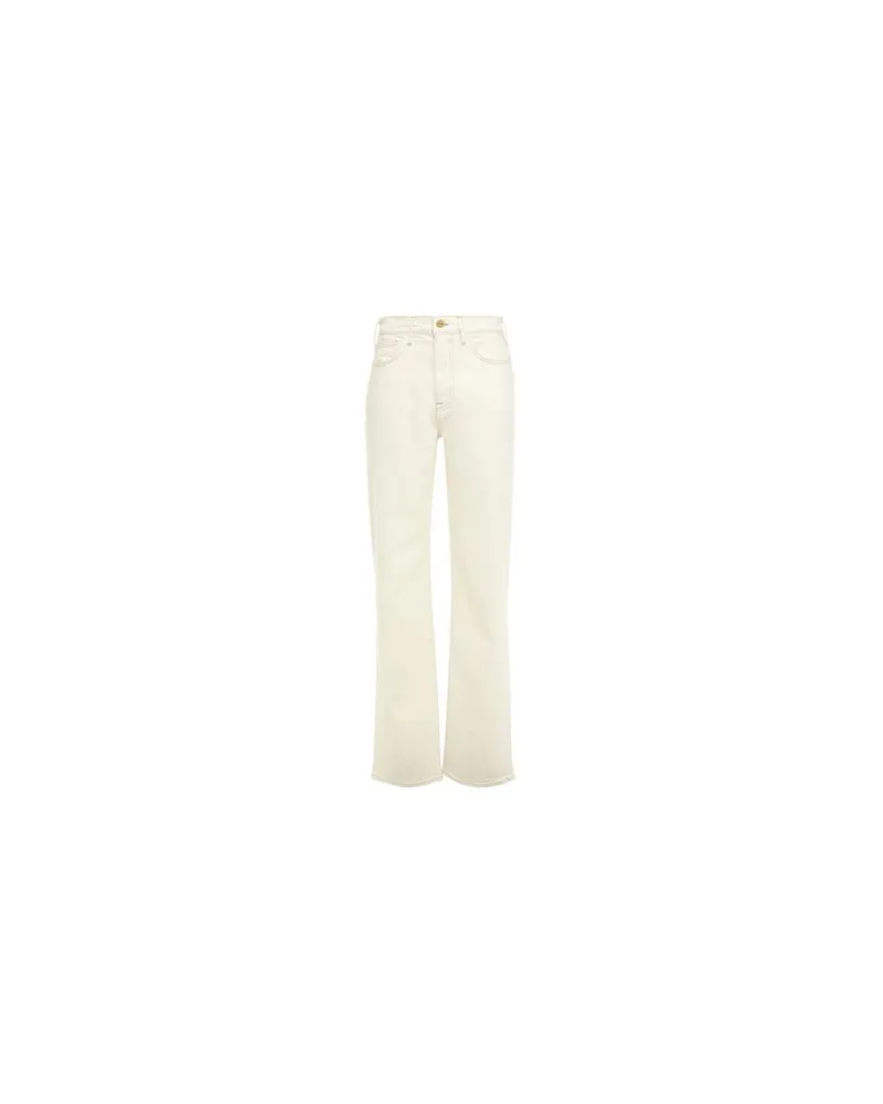 Frame Denim HOSEN & RÖCKE - Jeanshosenauf YOOX.COM Elfenbein