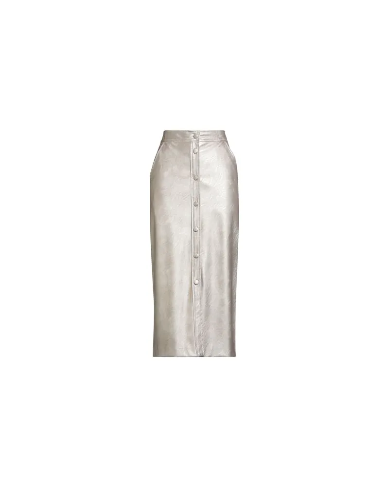 SHIRTAPORTER HOSEN & RÖCKE - Midi-Röckeauf YOOX.COM Platin