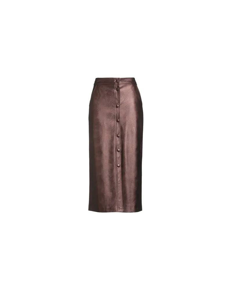 SHIRTAPORTER HOSEN & RÖCKE - Midi-Röckeauf YOOX.COM Bronze