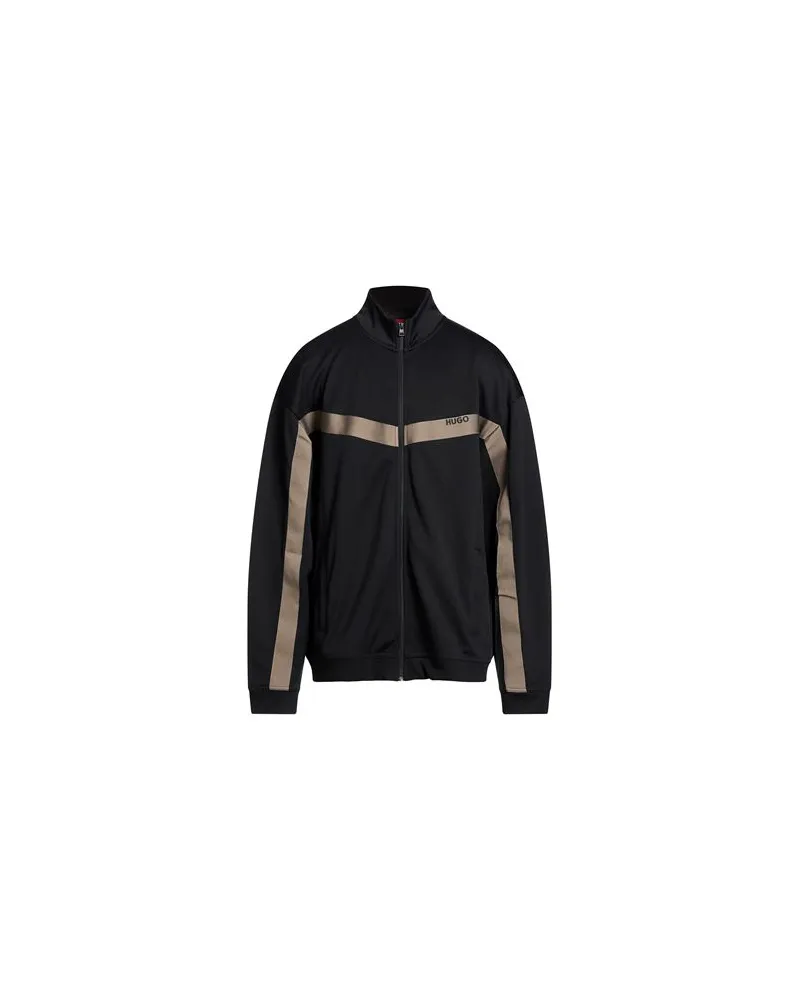 HUGO BOSS TOPS - Sweatshirtsauf YOOX.COM Schwarz