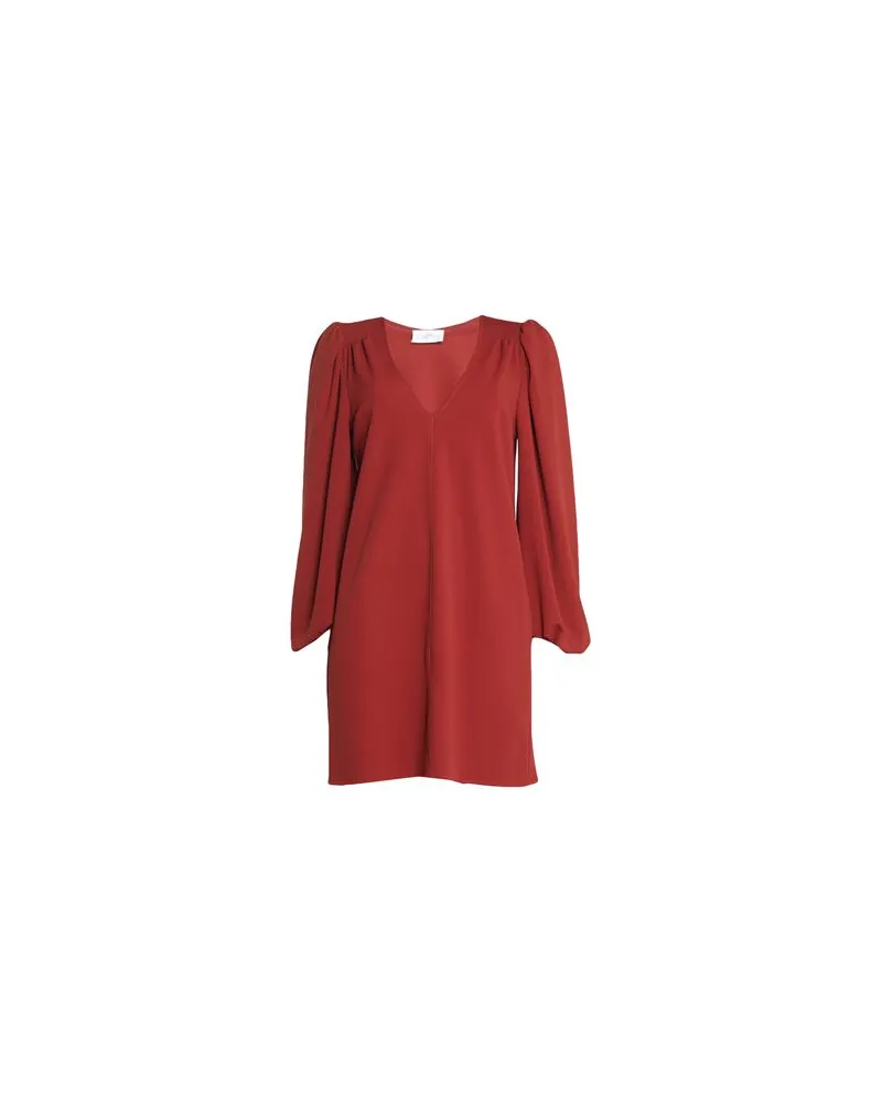 Soallure KLEIDER - Mini-Kleiderauf YOOX.COM Ziegelrot