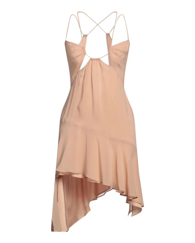 ANDAMANE Mini-Kleid Sand