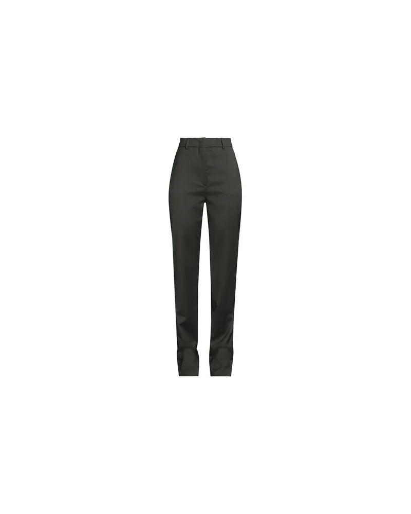 SPORTMAX HOSEN & RÖCKE - Hosenauf YOOX.COM Dunkelgrün