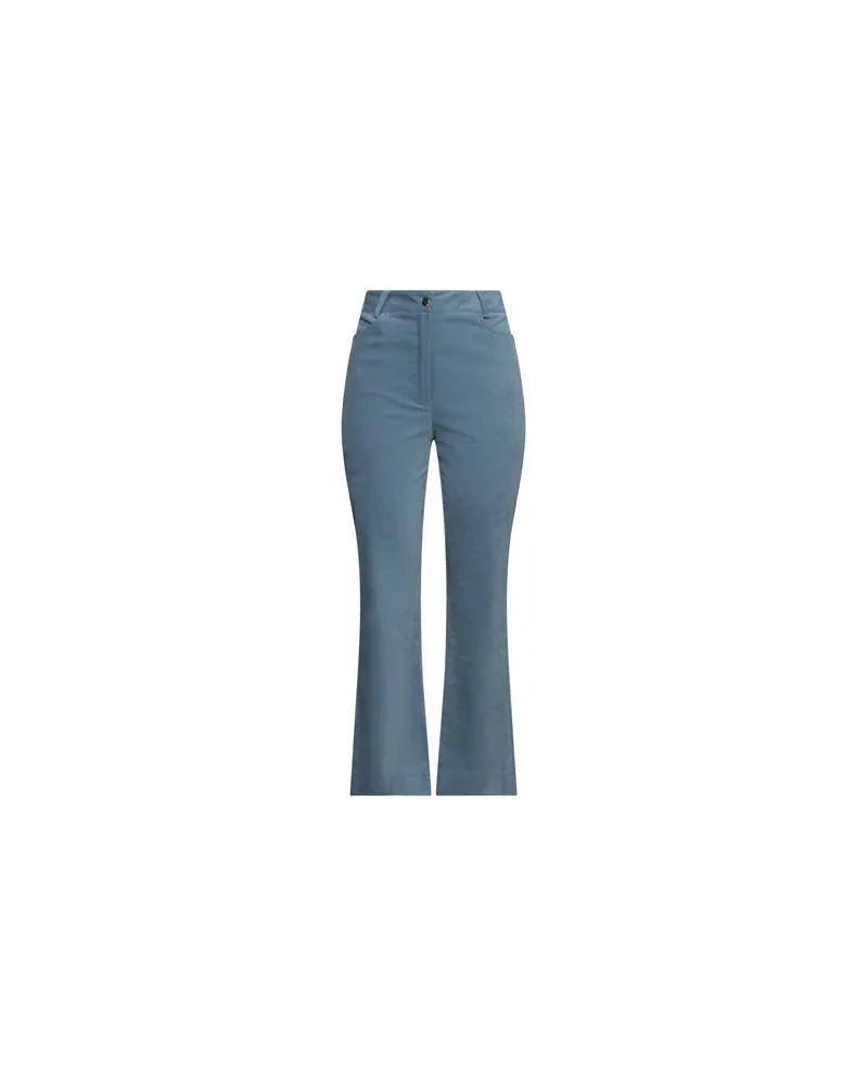D.EXTERIOR HOSEN & RÖCKE - Hosenauf YOOX.COM Taubenblau