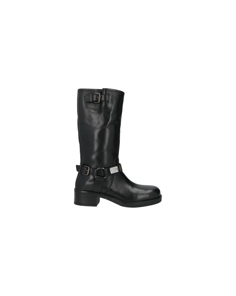 Tosca Blu SCHUHE - Stiefelauf YOOX.COM Schwarz