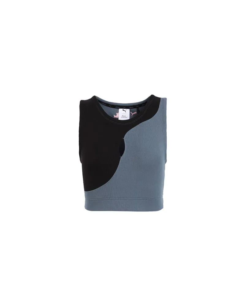 Puma X MAGGIE CROP TANK  - TOPS - Topsauf YOOX.COM Taubenblau