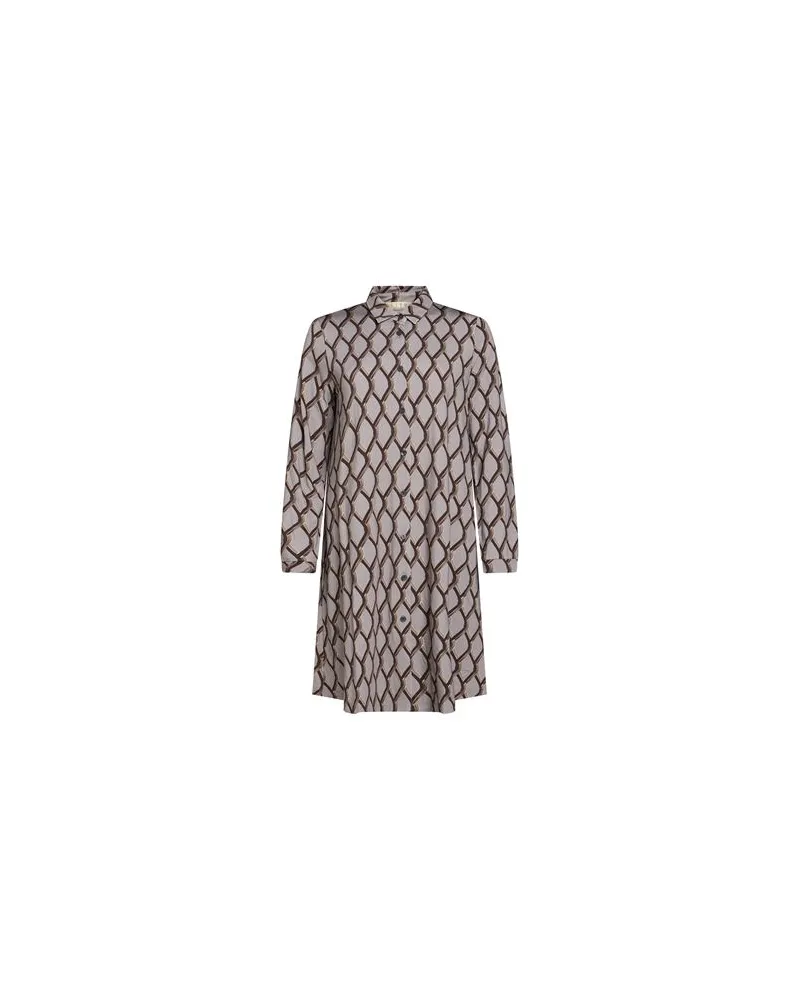 SIYU KLEIDER - Mini-Kleiderauf YOOX.COM Grau