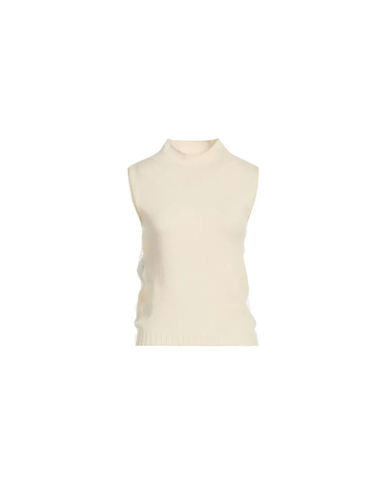 Alberta Ferretti STRICKWAREN - Rollkragenpulloverauf YOOX.COM Elfenbein