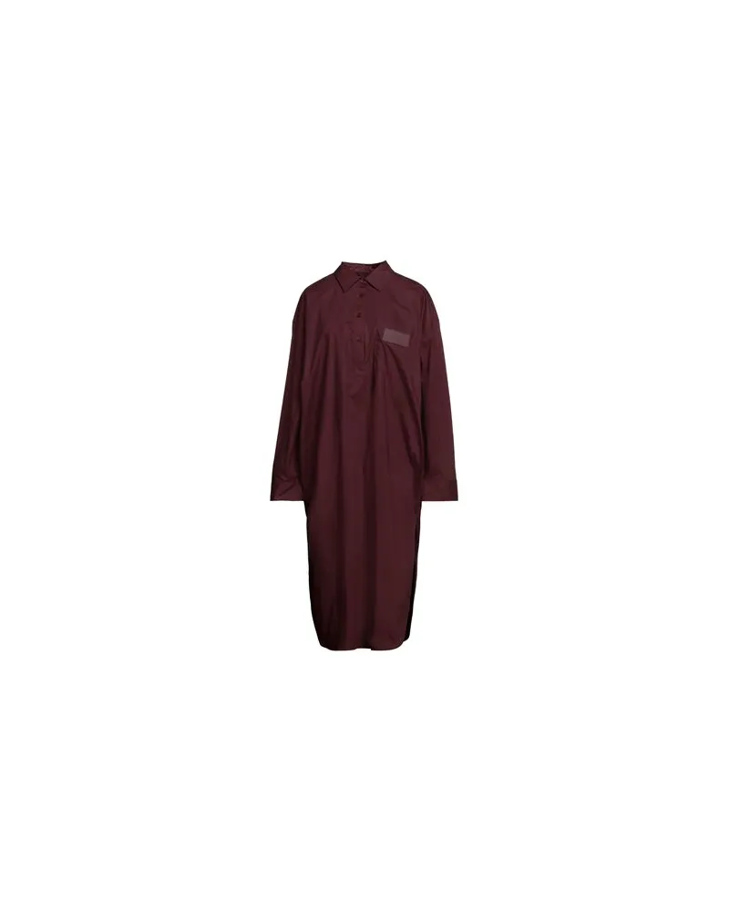 ROTATE Birger Christensen KLEIDER - Midi-Kleiderauf YOOX.COM Schokobraun