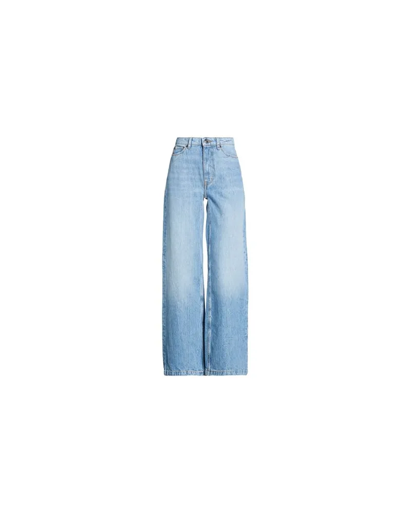 Wood Wood HOSEN & RÖCKE - Jeanshosenauf YOOX.COM Blau