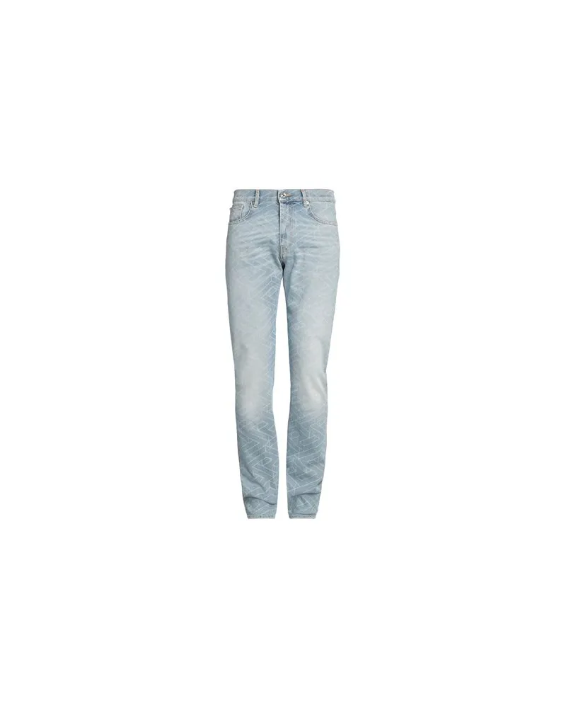 Versace HOSEN & RÖCKE - Jeanshosenauf YOOX.COM Blau