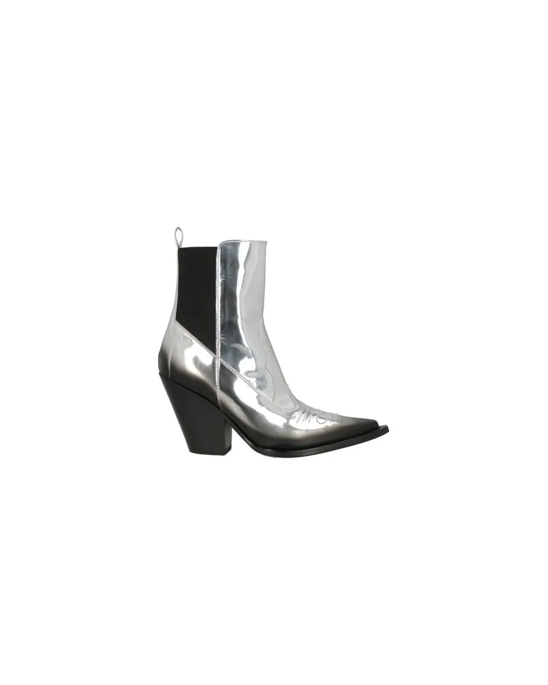 Elena Iachi SCHUHE - Stiefelettenauf YOOX.COM Silber