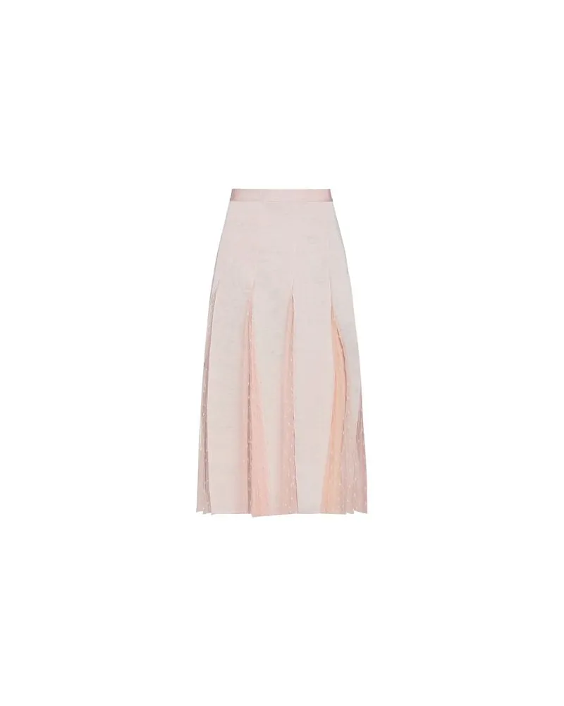RED Valentino HOSEN & RÖCKE - Midi-Röckeauf YOOX.COM Hellrosa