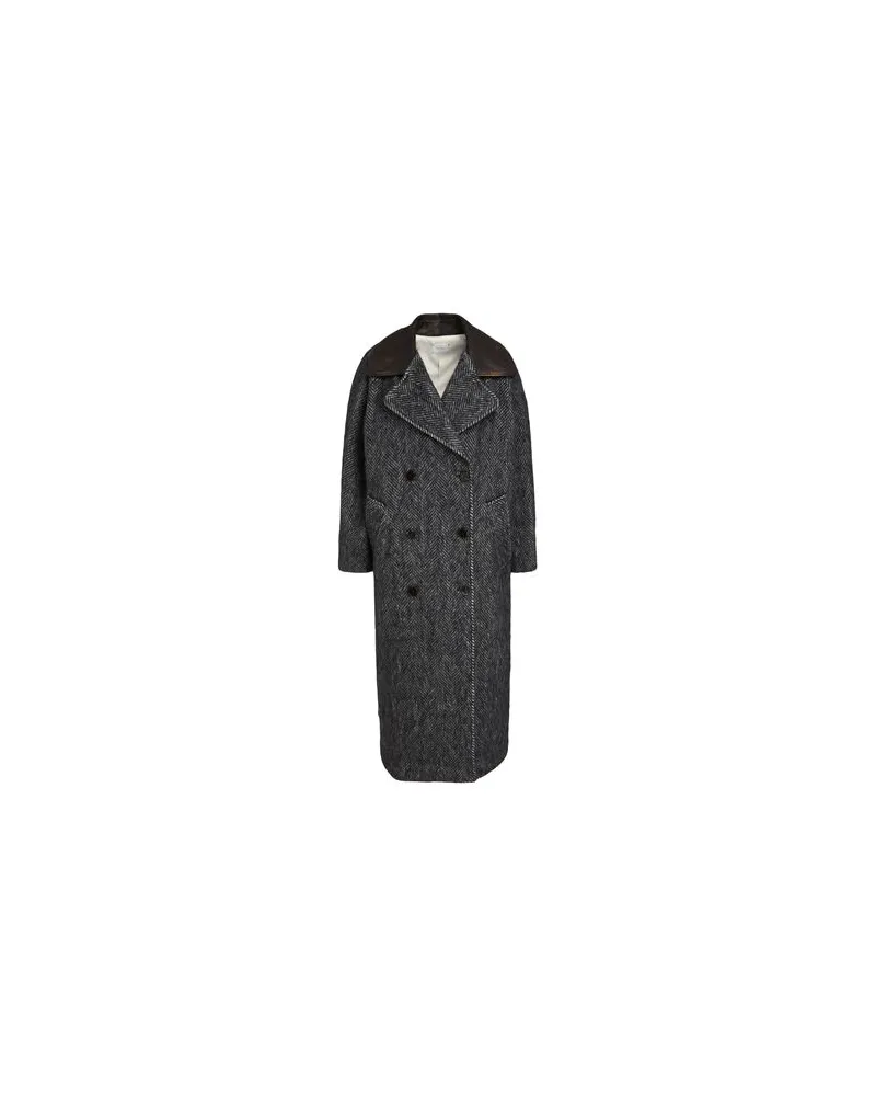 ALYSI CRÈME - JACKEN & MÄNTEL - Mäntelauf YOOX.COM Braungrau