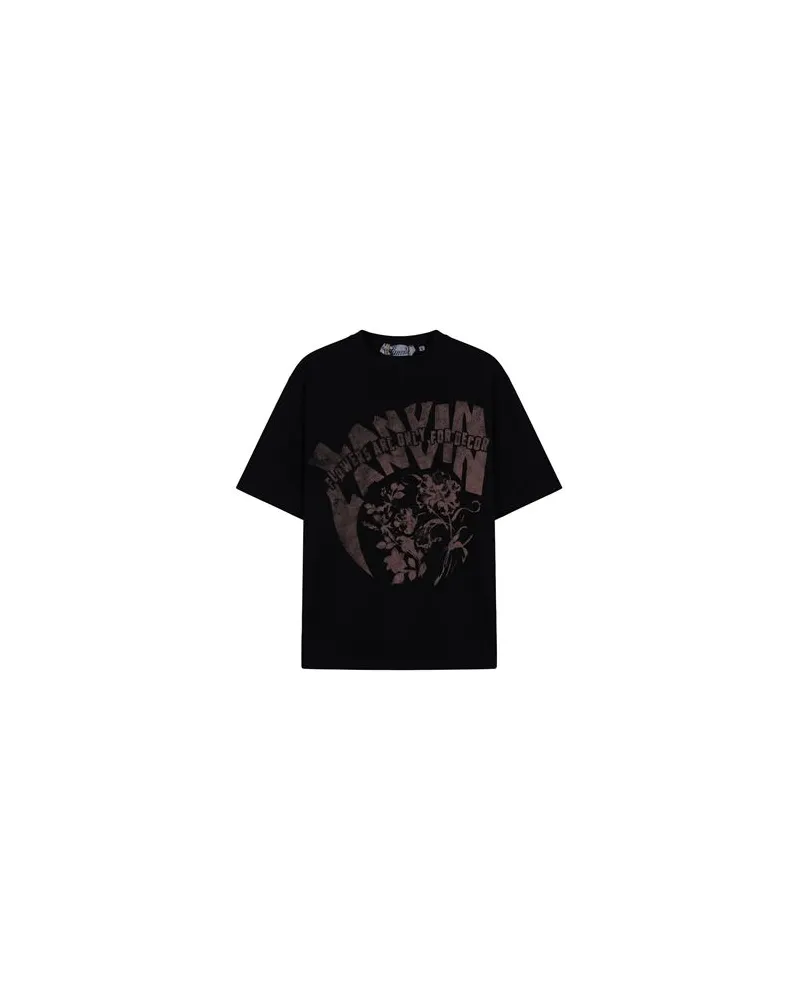 Lanvin TOPS - T-shirtsauf YOOX.COM Schwarz