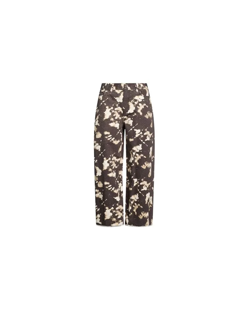 Liu Jo HOSEN & RÖCKE - Jeanshosenauf YOOX.COM Dunkelbraun
