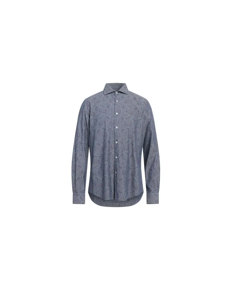 Portofiori TOPS - Jeanshemdenauf YOOX.COM Blau