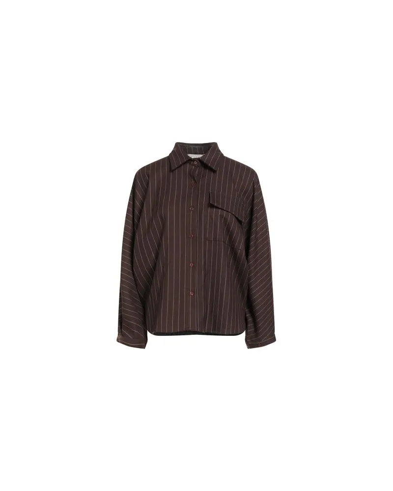 HAVEONE TOPS - Hemdenauf YOOX.COM Braun