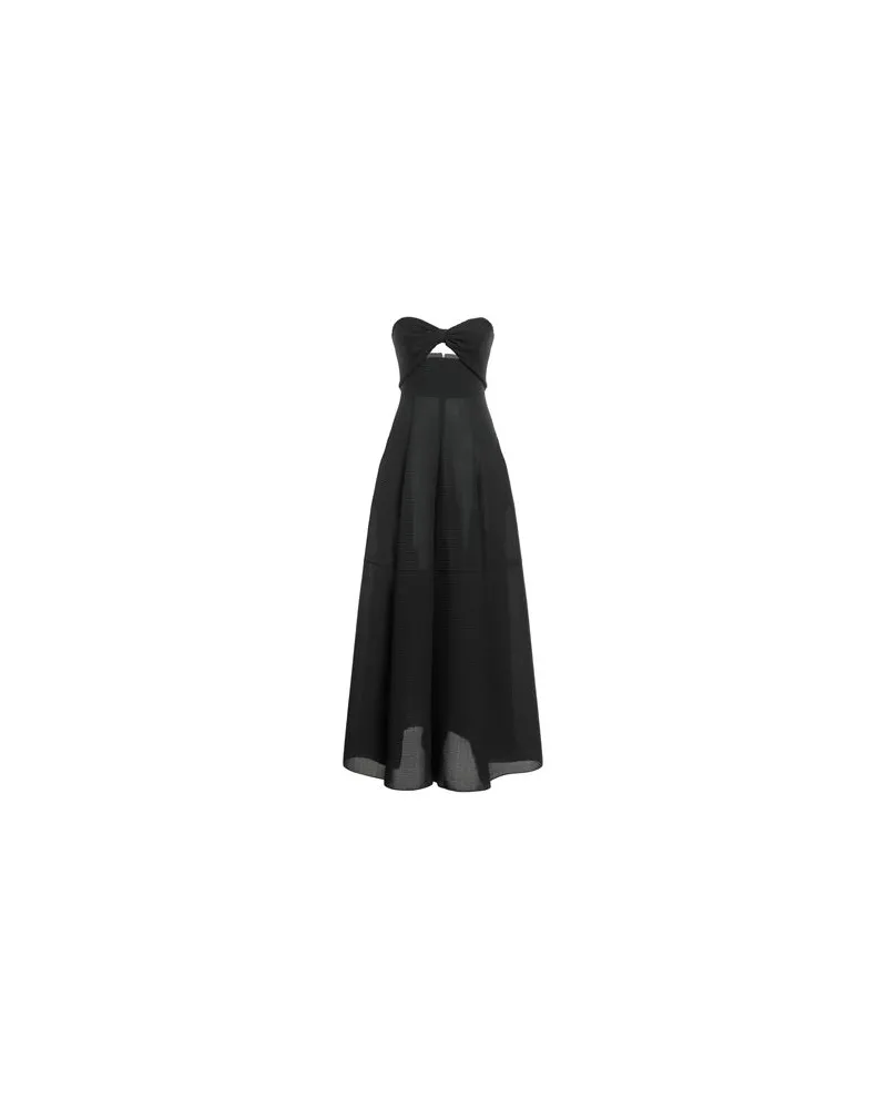 Emporio Armani KLEIDER - Maxi-Kleiderauf YOOX.COM Schwarz
