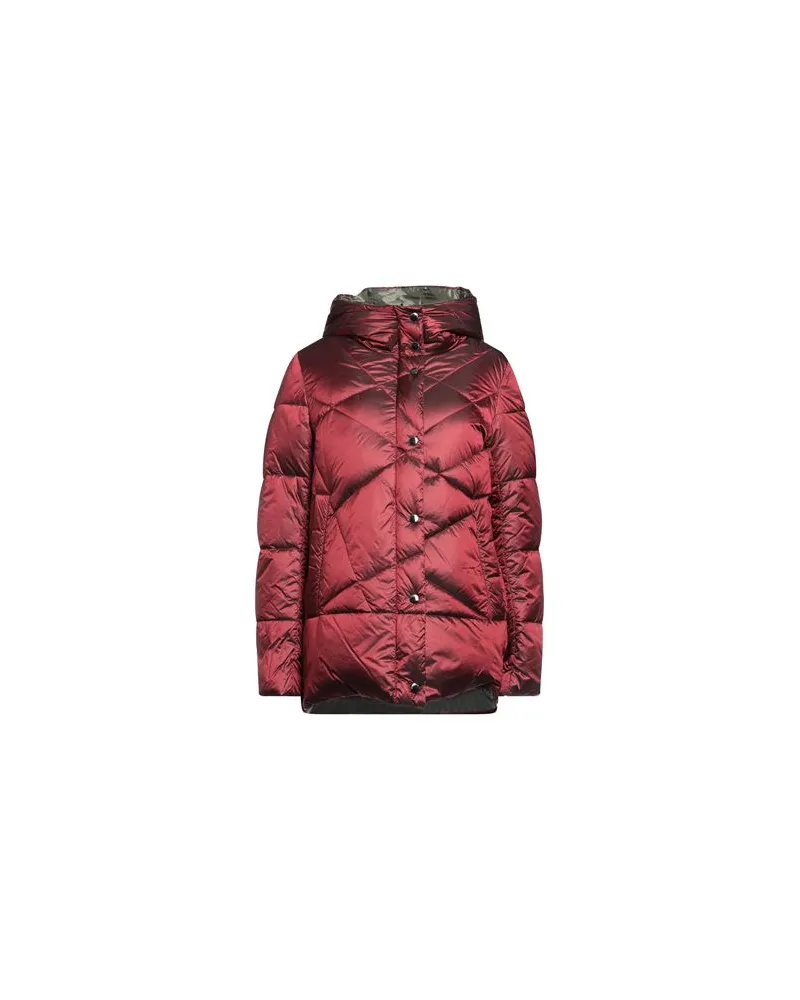 Puntododici JACKEN & MÄNTEL - Pufferjacken & Daunenjackenauf YOOX.COM Bordeaux