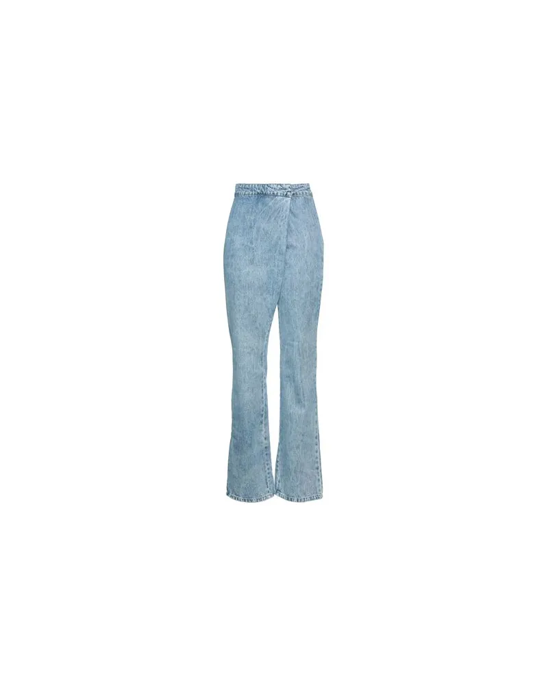 MVP Wardrobe HOSEN & RÖCKE - Jeanshosenauf YOOX.COM Blau