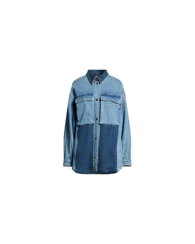 Versace JACKEN & MÄNTEL - Jeansjacken/Mäntelauf YOOX.COM Blau