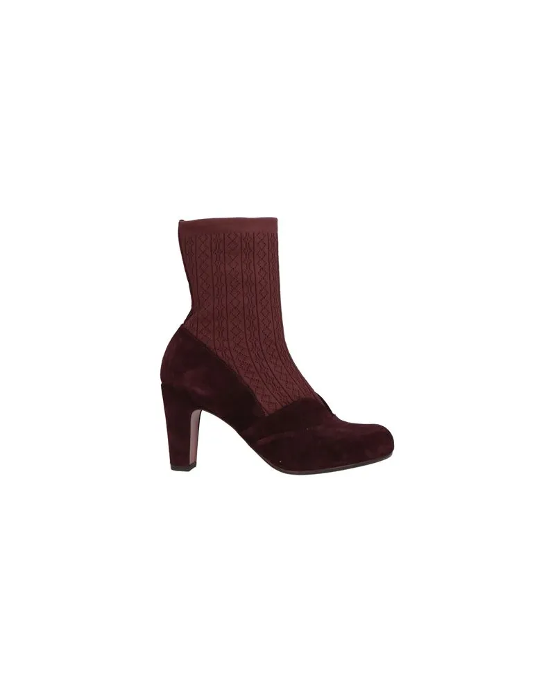 Chie Mihara SCHUHE - Stiefelettenauf YOOX.COM Bordeaux
