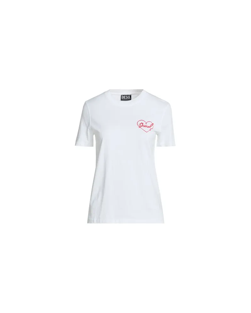 Diesel TOPS - T-shirtsauf YOOX.COM Weiß