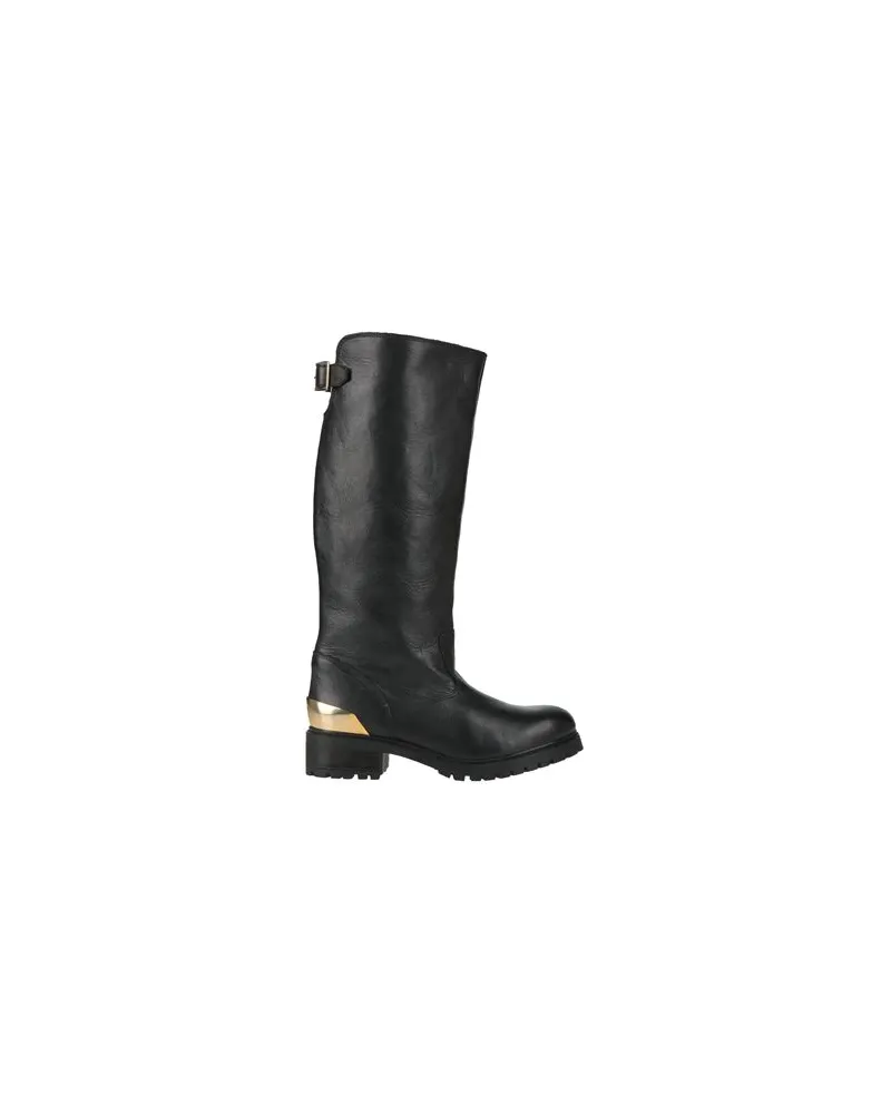 Moschino SCHUHE - Stiefelauf YOOX.COM Schwarz