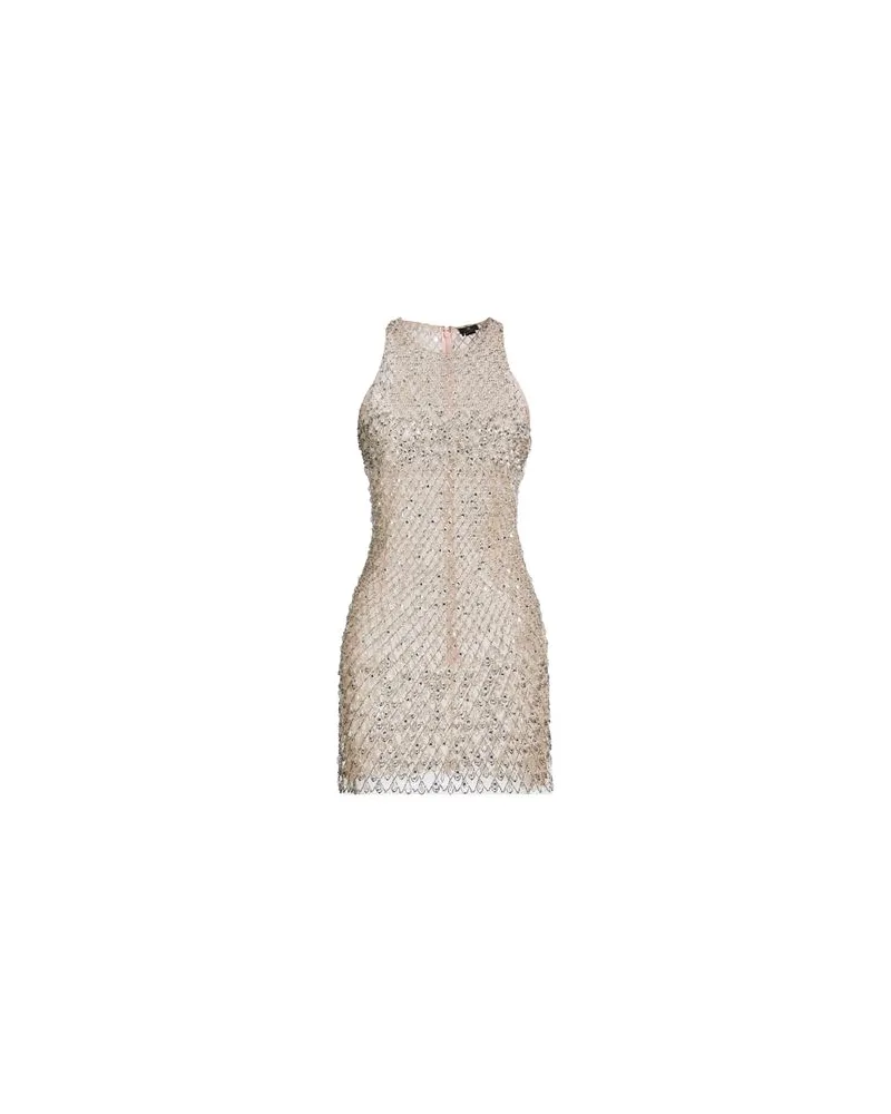 Elisabetta Franchi KLEIDER - Mini-Kleiderauf YOOX.COM Beige