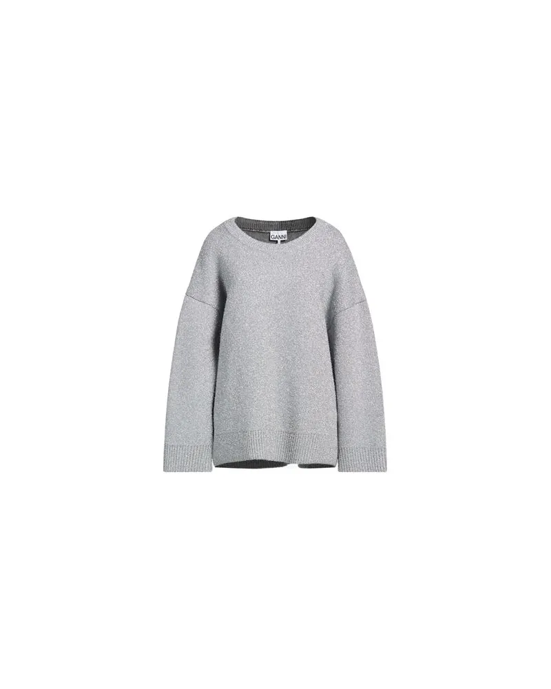 Ganni STRICKWAREN - Pulloverauf YOOX.COM Silber