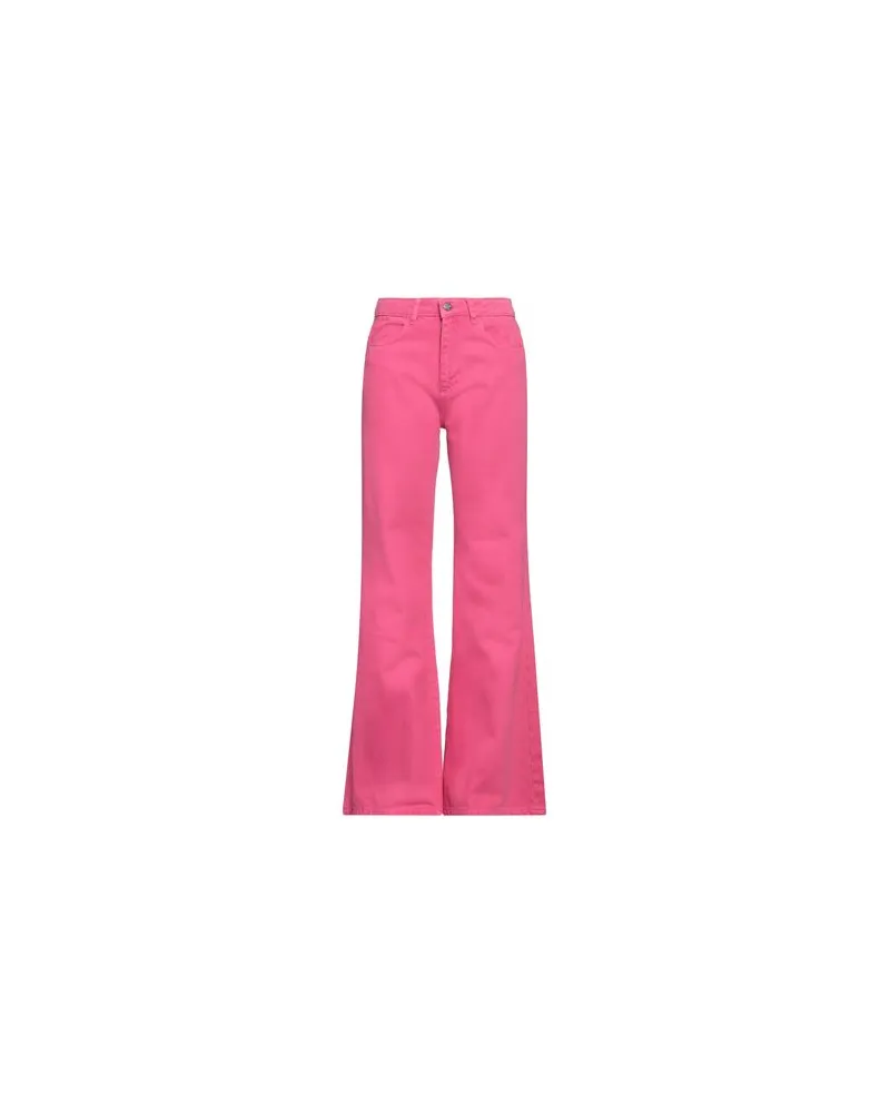 HINNOMINATE HOSEN & RÖCKE - Jeanshosenauf YOOX.COM Fuchsia