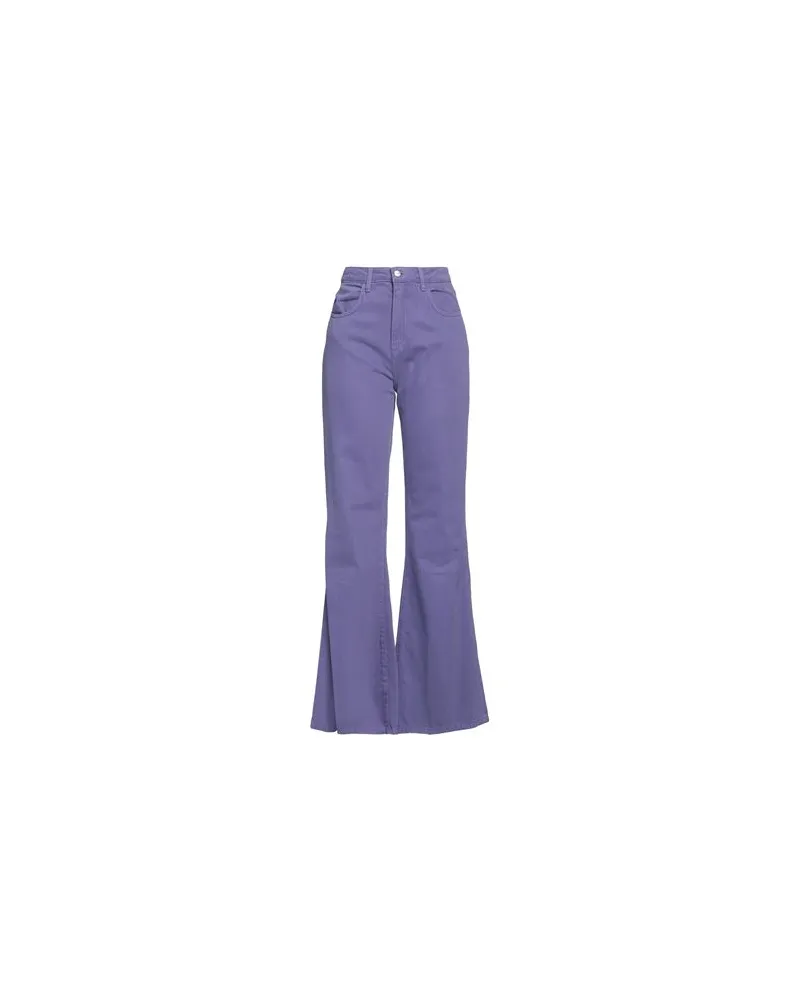 HINNOMINATE HOSEN & RÖCKE - Jeanshosenauf YOOX.COM Violett