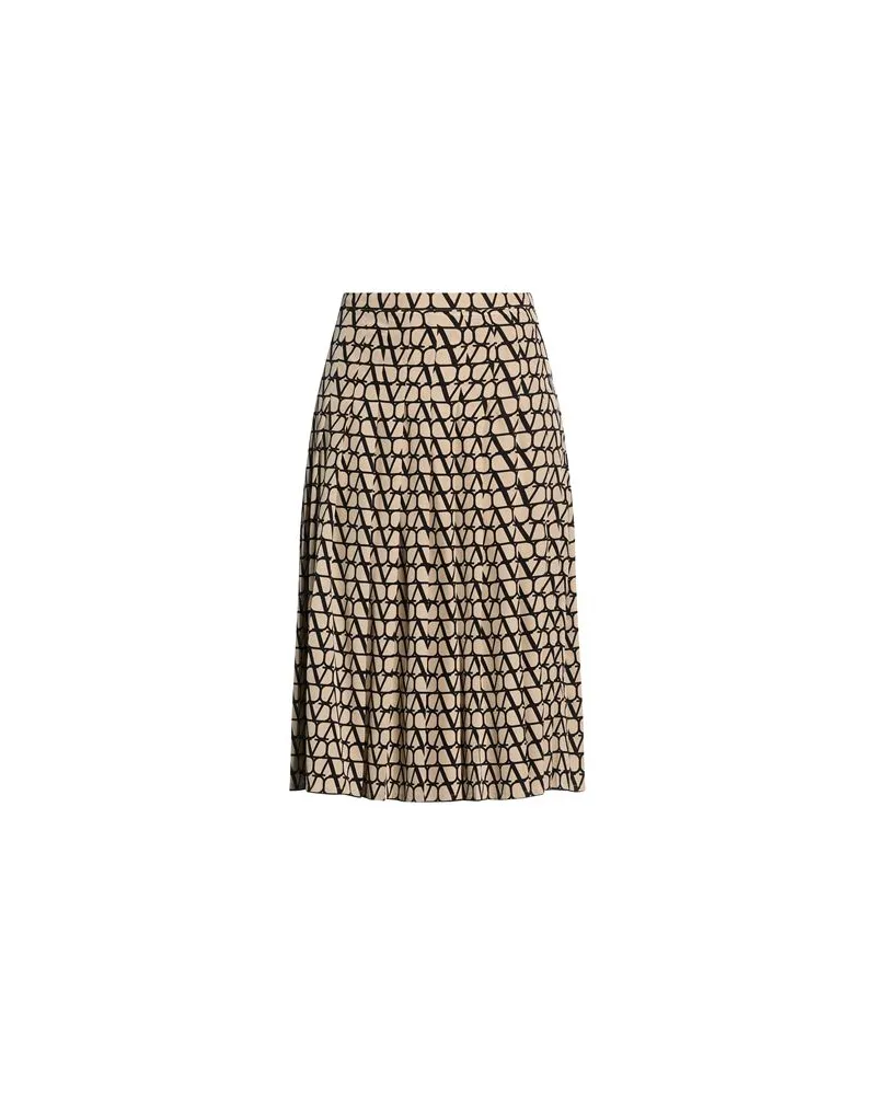 Valentino Garavani HOSEN & RÖCKE - Midi-Röckeauf YOOX.COM Beige