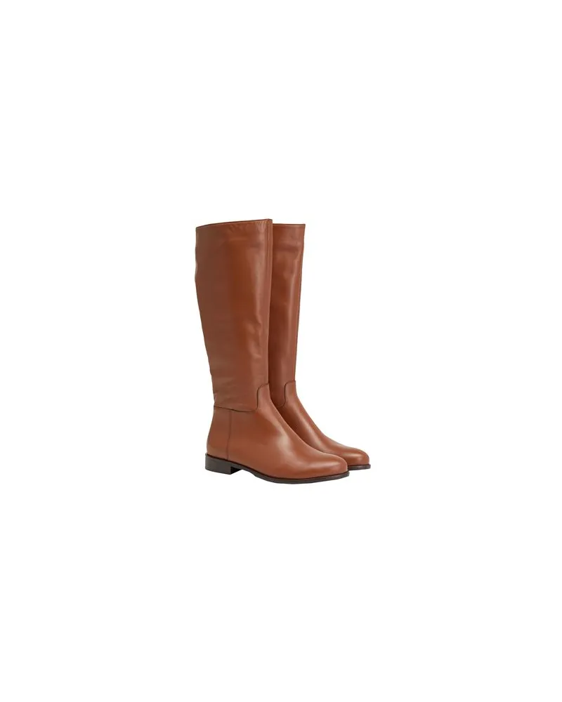 Leonardo Principi LEATHER TALL BOOTS  - SCHUHE - Stiefelauf YOOX.COM Lederfarben