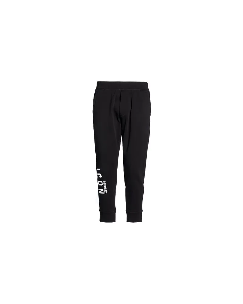 Dsquared2 ICON - HOSEN & RÖCKE - Hosenauf YOOX.COM Schwarz