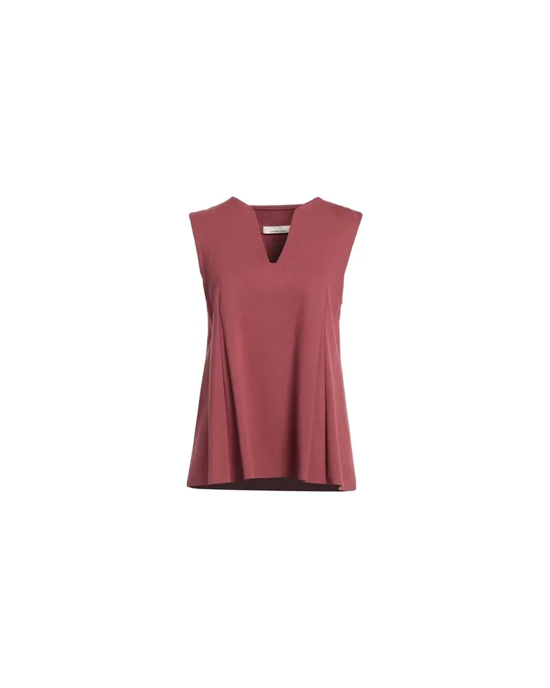 Liviana Conti TOPS - Topsauf YOOX.COM Ziegelrot