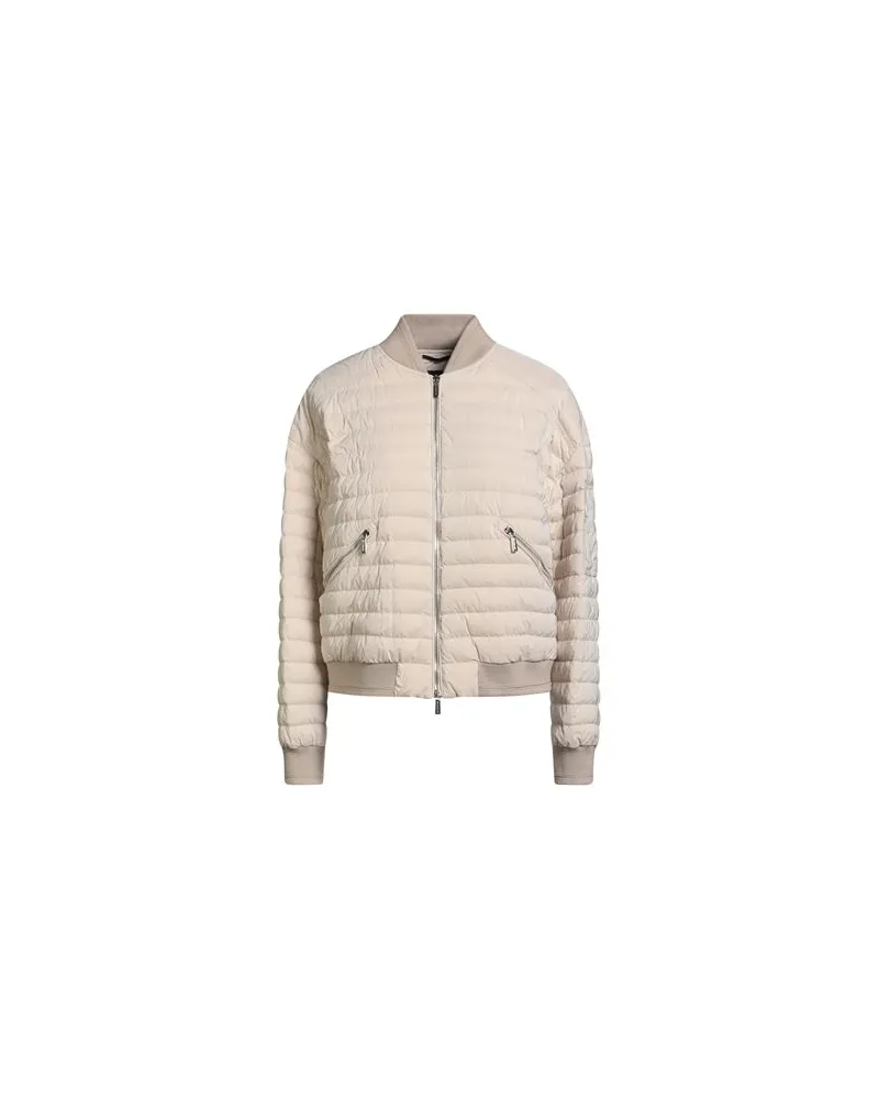 MOORER JACKEN & MÄNTEL - Pufferjacken & Daunenjackenauf YOOX.COM Cremeweiß
