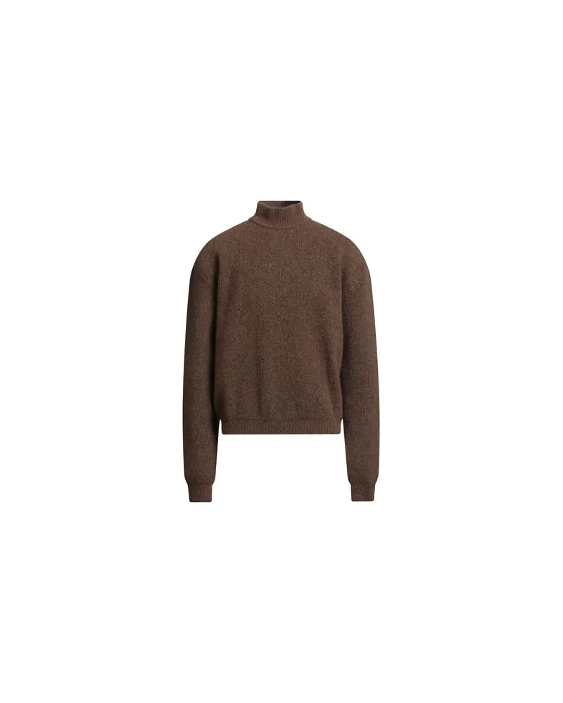 Rick Owens STRICKWAREN - Rollkragenpulloverauf YOOX.COM Braun