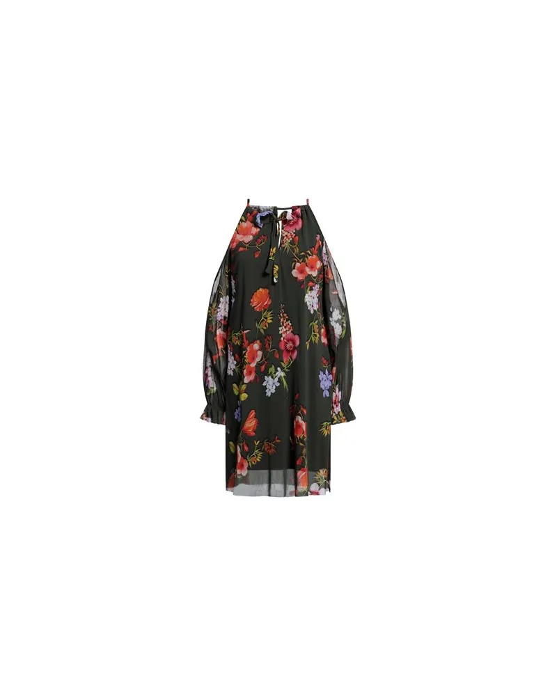 FUZZI KLEIDER - Mini-Kleiderauf YOOX.COM Militärgrün