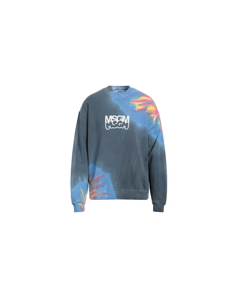 MSGM TOPS - Sweatshirtsauf YOOX.COM Taubenblau