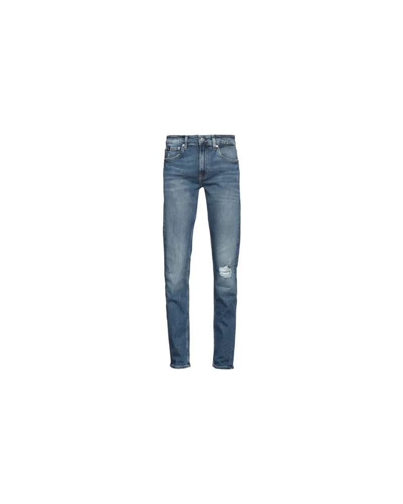Calvin Klein HOSEN & RÖCKE - Jeanshosenauf YOOX.COM Blau