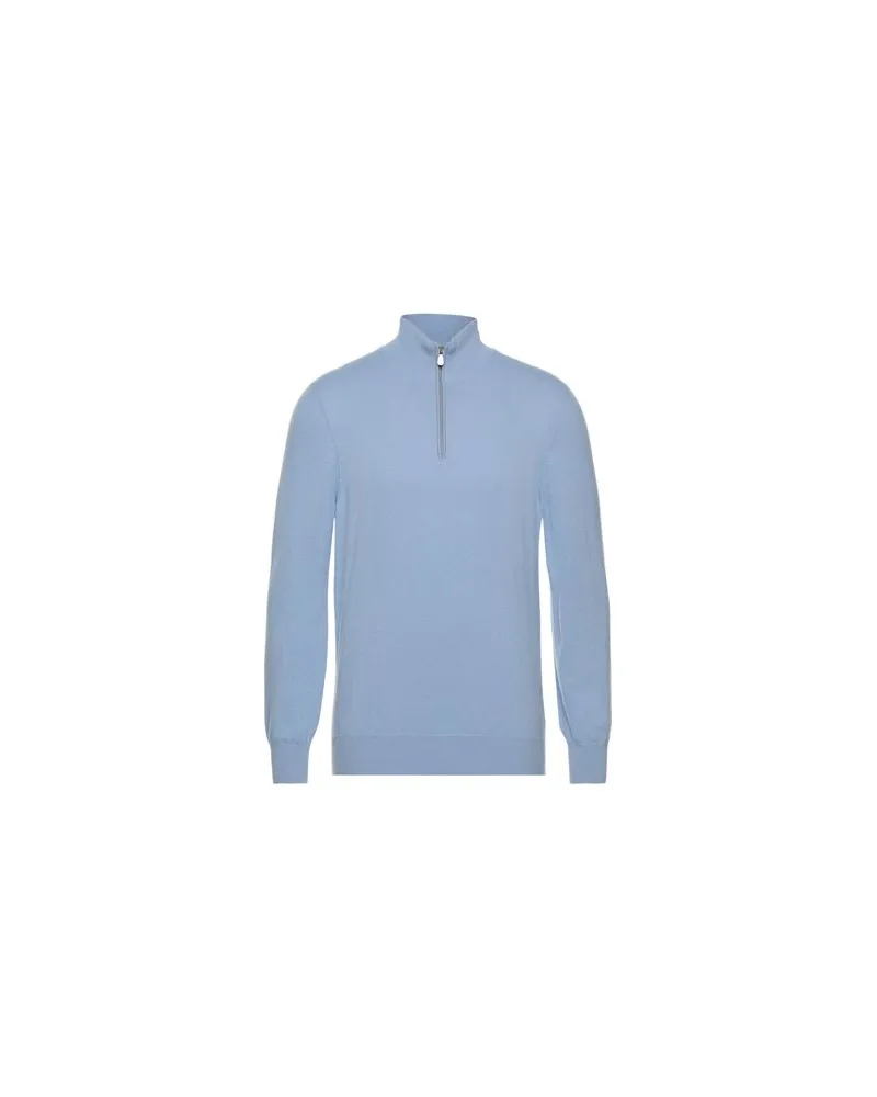 Brunello Cucinelli STRICKWAREN - Rollkragenpulloverauf YOOX.COM Himmelblau