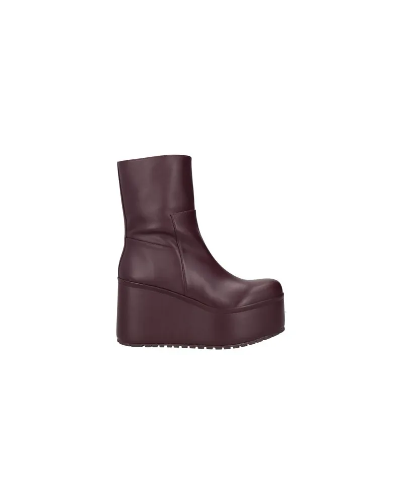 Paloma Barceló SCHUHE - Stiefelettenauf YOOX.COM Bordeaux
