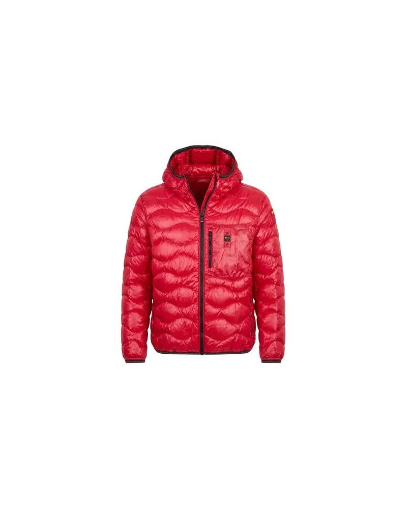 Blauer JACKEN & MÄNTEL - Pufferjacken & Daunenjackenauf YOOX.COM Rot