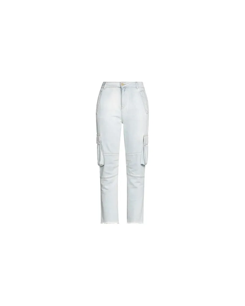 Manila Grace HOSEN & RÖCKE - Jeanshosenauf YOOX.COM Blau